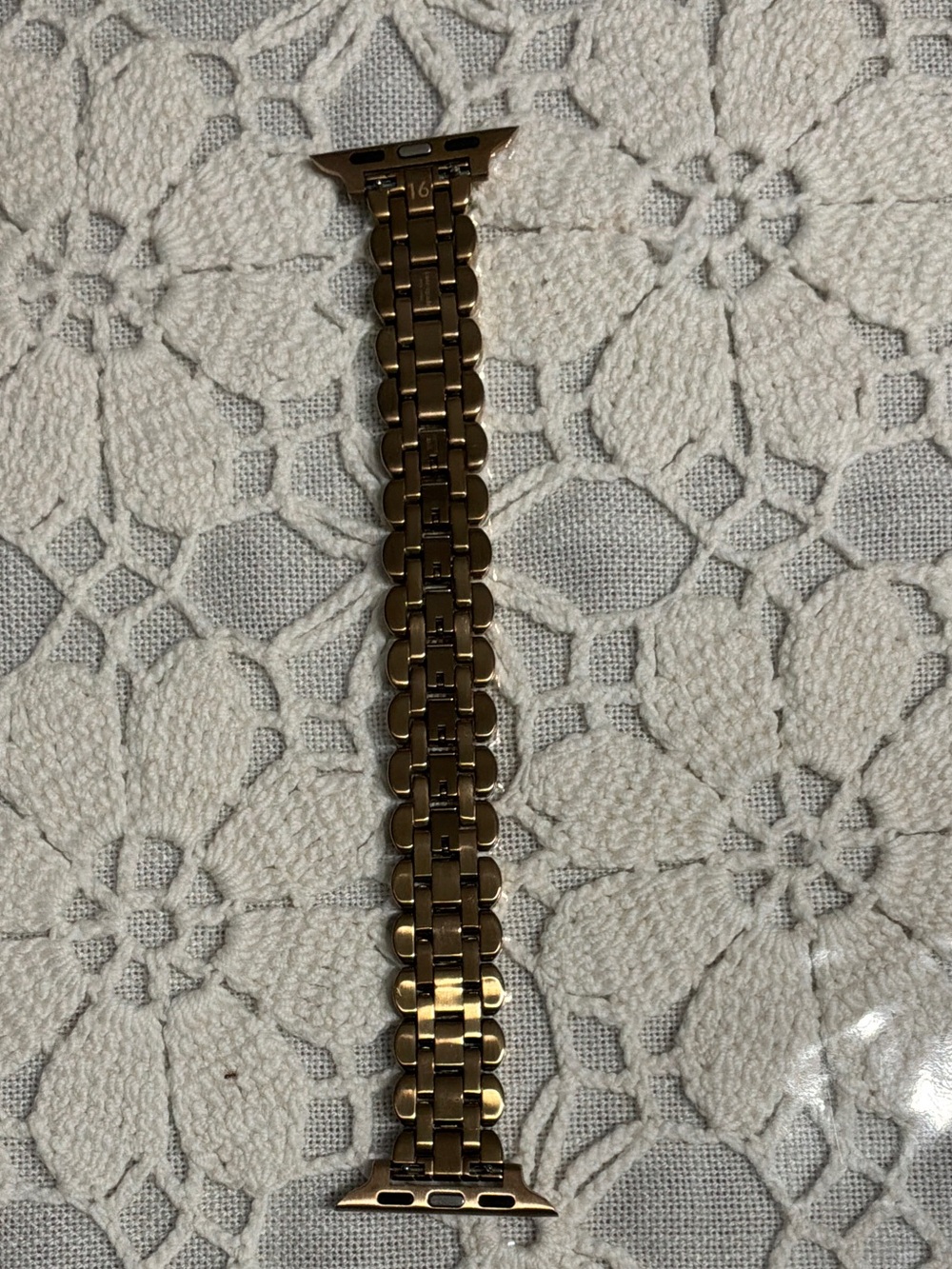 kate spade Gold Tone Link Apple Watch Band